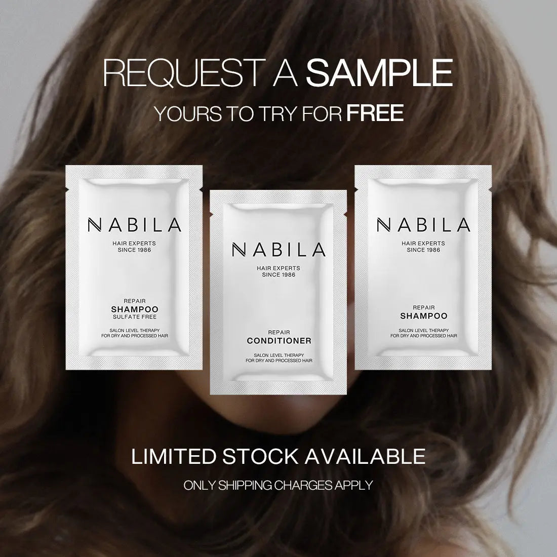 NABILA Repair Range: FREE SAMPLE 